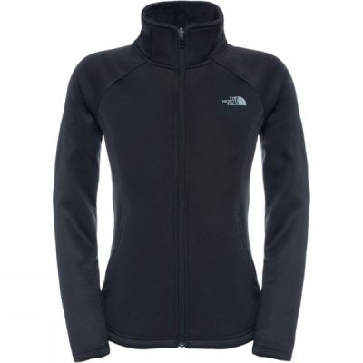 Fleece The North Face Agave Full Zip Mujer - Negras - Chile TIC631458